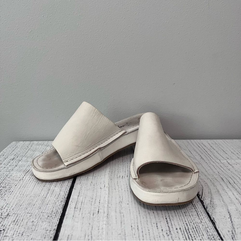 Free People Harbor Platform Slide Sandals Size 9.5
